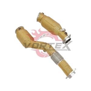 Tubería de Escape Vortex Gold con Protección Térmica para BMW M3 G80 M4 G82 G83 S58 3.0T 2021-2026, Sistema de Tuberías Turbo para Carreras - Product Image 2