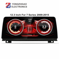 YZG-reproductor Multimedia con Android para coche, pantalla mejorada de 12,3 pulgadas, 8 núcleos, 4 + 64GB, para BMW serie 7, F01, F02, 2009, 2012, 2015, nuevo