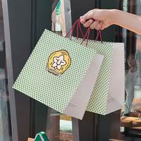 Sacs d'emballage alimentaire en kraft écologiques et recyclables avec logo personnalisé pour la livraison, restaurant Singapour