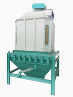 Nouvelle machine de refroidissement de granulés industriels, système de refroidissement haute efficacité pour granulés de bois biomasse, en alliage d'acier inoxydable durable