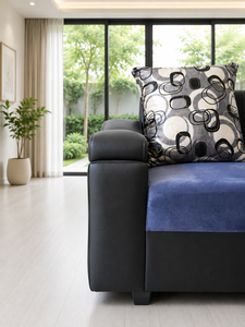 Premium Excellent 2-2-1 Modular Lounge Seating Arrangement with Custom Fabric for Living Room - Product Image 4