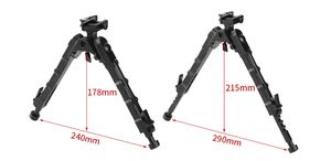 Trépied en alliage d'aluminium V9 réglable de haute qualité avec portées rotatives de 20mm à <span class=keywords><strong>360</strong></span> degrés accessoires de tir et de chasse - Product Image 6