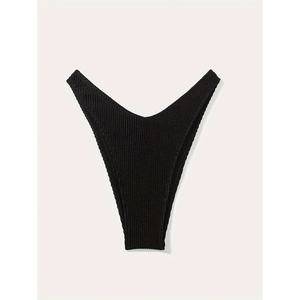 Conjunto de Bikini Floral Estampado Personalizado de 2 Piezas con Decoración de Cuentas, Bikini de Tela Reciclada, Fabricante de Bikinis de Tiras - Product Image 4