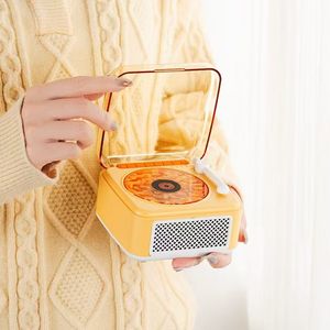 Haut-parleur Bluetooth rétro à bruit blanc transfrontalier, sans fil, petit, de haute qualité, avec son de disque vinyle - Product Image 5