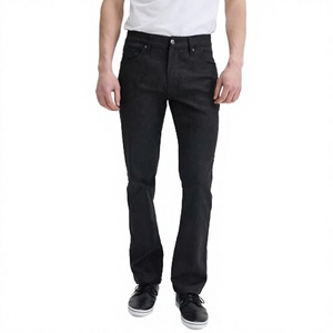 Brandour Apparels Straight Leg Men's Sweatpants 85% Cotton 15% Spandex Casual Mid Waist Embroidered Eco-Friendly Breathable - Product Image 3