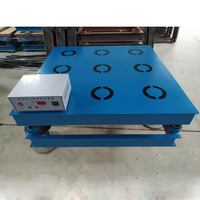 Mesa Vibratoria de Concreto de Alta Frecuencia Electromagnética de 220V para Pruebas de Compactación y Bloques de Prueba Pequeños
