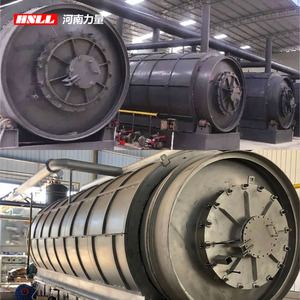 Scorre pneumatici di scarto versatili da gomma a olio combustibile reattore di Cracking 10 tonnellate al giorno attrezzature Per pirolisi - Product Image 5