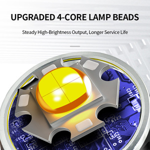 Мощный тактический фонарь TrustFire 2000 люмен, водонепроницаемый, с магнитом, большой ручной прожектор - Product Image 3