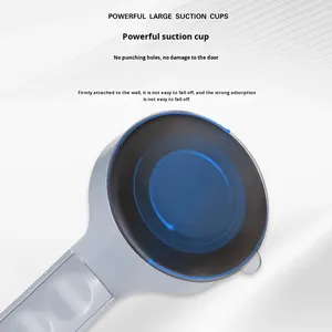 21CM Shower <strong>Grab</strong> Bar Shower Handle Shower <strong>Rail</strong> for Seniors Bathroom <strong>Suction</strong> Cup Safety Grip Removable No Drill Waterproof Black - Product Image 2