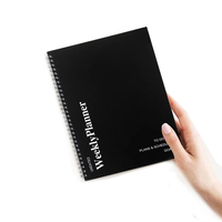 Carnet de notes personnalisé en spirale A5 B5, carnet de notes, agenda, agenda, calendrier, doublés, pointus, impression unie