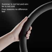Volant sport 4 branches en suède de 15 pouces, nouvelle arrivée, sensation agréable au toucher