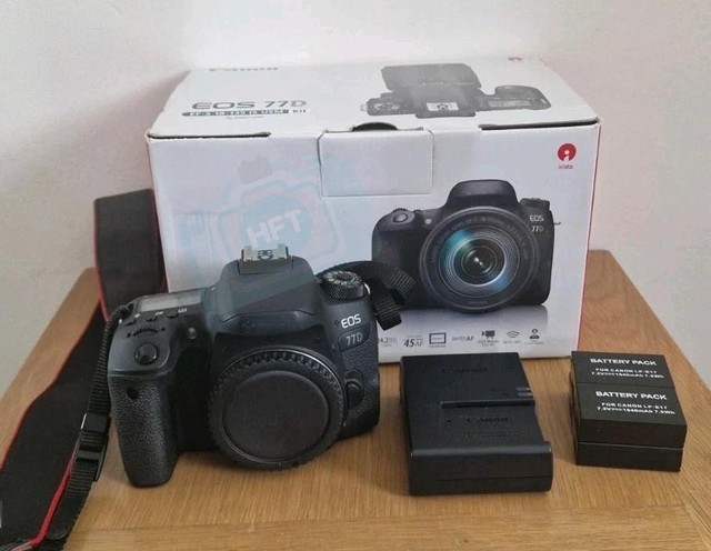HFT Professional EOS 77D DSLR Digital Camera Full Frame 1080P Full HD Video SD Card Wholesale