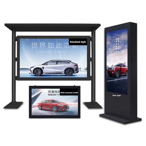 Fabricantes al por mayor 43 55 65 pulgadas máquina de publicidad de señalización digital al aire libre pantalla <span class=keywords><strong>LCD</strong></span> pantalla de publicidad - Product Image 1