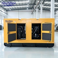 Générateur diesel silencieux SinoShine 250KVA 300KVA triphasé, moteur insonorisé avec ATS 50Hz 380V CE ISO, prix d'usine
