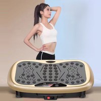 Plateforme vibrante d'exercice avec télécommande pour usage domestique, vibrations verticales, brûlage des graisses abdominales, perte de poids, massage, capacité maximale 150 kg