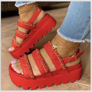 Nouvelle Collection – Sandales Compensées Sexy Motif Serpent pour l'Été – Chaussures à Talons Hauts et Sacs Assortis pour Femmes – Vente en Gros - Product Image 1