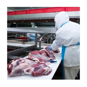 Direct Sale Buffalo Slaughtering Line Equipment Nylon Boning Conveyor Line For Cow Killing Machine Abattoir Plant