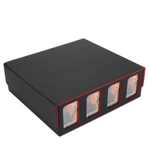 Estuche <span class=keywords><strong>de</strong></span> Exhibición Personalizado Torson <span class=keywords><strong>de</strong></span> 4 Ventanas, <span class=keywords><strong>de</strong></span> Cuero PU y Franela, Portátil, para Cartas <span class=keywords><strong>de</strong></span> <span class=keywords><strong>Juego</strong></span> <span class=keywords><strong>de</strong></span> <span class=keywords><strong>Mesa</strong></span>, para Cartas <span class=keywords><strong>de</strong></span> Yugioh, Más <span class=keywords><strong>de</strong></span> 3000 Cartas <span class=keywords><strong>de</strong></span> Commander, Carrom - Product Image 5