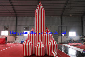 باب محمول مخصص لنادي سيرك قابل للنفخ مدخل نفخ قوس سيرك للزينة - Product Image 4