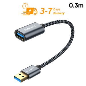 Factory Small MOQ SUNGUY CE Certified 0.3m cavo di ricarica Durable High Speed Data <b>Cable</b> <b>cable</b> de carga Fast USB <b>Charging</b> <b>Cable</b> - Product Image 1