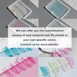 Professional Lash Lift Rods Silicone Shield Lash Lifting New Material Super Sticky Eyelash Perming Rod For Eyelash Lifting