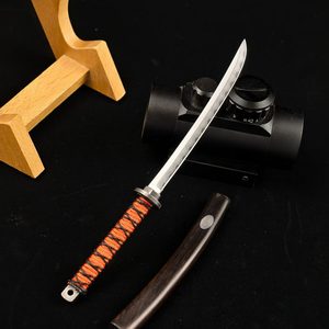 Cuchillo de Caza de Hoja Fija Hecho a Mano, Personalizable, Cuchillo Táctico de Bolsillo OEM, Hoja Fija de Acero Inoxidable de Alta Calidad, DIY - Product Image 3