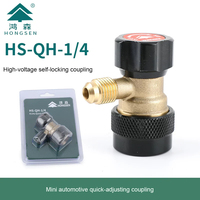Adaptateur de recharge rapide réglable Hongsen Mini R134a pour climatisation automobile