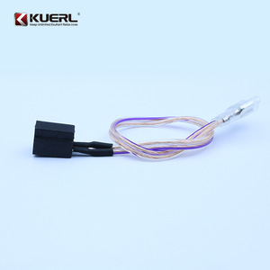 KUERL ชุดสายไฟเครื่องเสียงรถยนต์ 250 มม. แกนทองแดงฉนวน PVC อะแดปเตอร์เชื่อมต่อสำหรับซับวูฟเฟอร์ทวีตเตอร์ปลั๊กอินติดตั้ง - Product Image 3