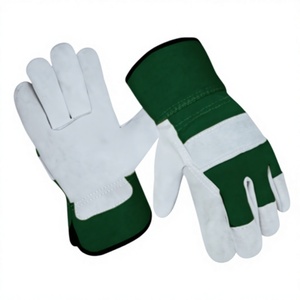 Guantes de Seguridad Profesionales de Cuero Vacuno Reforzado, Certificación CE, Anti-Corte, Protección para Manos, JNM SAFETY - Product Image 3