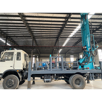 Plateforme de forage de puits d'eau montée sur camion d'Inde, équipement de forage monté sur camion