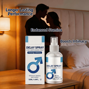 Spray Ritardante per Uomo 50ml, Prolunga l'<span class=keywords><strong>Intimità</strong></span>, Migliora la Resistenza e il Controllo, Aumenta la Felicità, Spray per il Potenziamento delle Prestazioni Maschili - Product Image 2