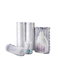Emballage protecteur flexible en colonne d'air recyclable et écologique, sacs gonflables pour l'électronique, les cosmétiques et les bouteilles