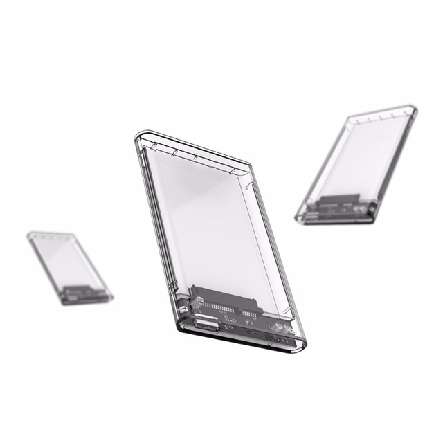 HDD Enclosure 2.5 Inch SATA to 3.0 USB Internal SSD to External Hard Drive Disk Case Hard Disk Box for Computer