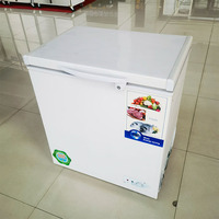 Réfrigérateur sous comptoir manuel à dégivrage automatique, 0,7 m, température unique, 145 L, avec étagères réglables pour congélateur coffre