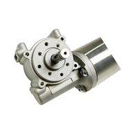 Moteur électrique à courant continu brossé professionnel à grand couple élevé 12v 24v 63mm moteur à courant continu brossé à engrenage à vis sans fin
