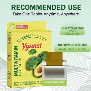 Tiras Orales Multivitamínicas Veganas de Rápida Absorción para Adultos, Sin Gluten, con Extractos Vegetales, Favorecen el Control Diario de la Salud, OEM/ODM - Product Image 6