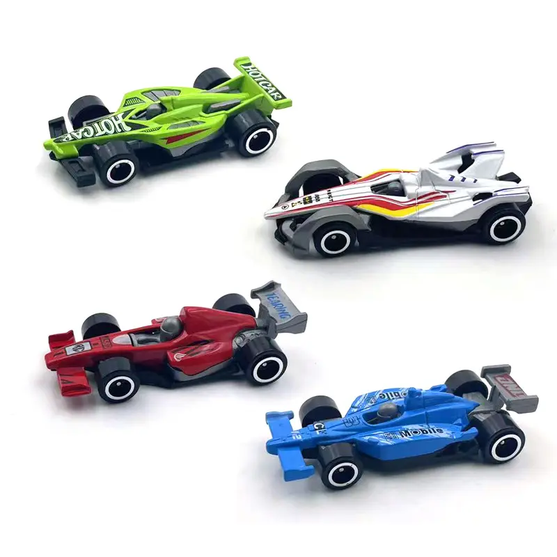 IN STOCK 1:64 formula one mini sliding diecast car metal FF1 racing Cars model for kids