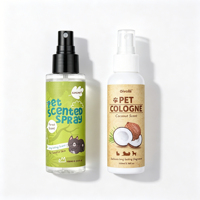 Ecologische huisdierengeurspray met langdurige bloemige/fruitige geur, deodorant voor honden en katten