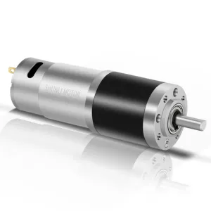 Shunli 주문 32mm 12rpm 2000RPM 12v Portescap 소형 인코더를 가진 행성 변속기 Dc 솔 모터