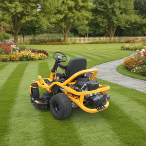 ISO CE認証取得済みのプロ仕様乗用芝刈り機、産業用ガソリンエンジン搭載の4ストロークエンジン。 - Product Image 5