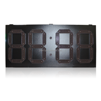 Jhering 18 pouces rouge grande horloge de température LED numérique électronique extérieur fer boxe GPS minuterie affichage