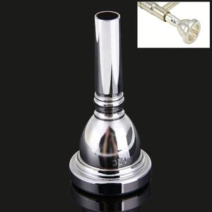 Embouchure de <span class=keywords><strong>trombone</strong></span> <span class=keywords><strong>alto</strong></span> haut de gamme 12C avec accessoires d'instruments à vent en argent et or - Product Image 4