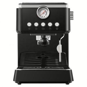 Café personalizado Control semiautomático <span class=keywords><strong>Marcas</strong></span> Cafetera Express Professional Espresso Cappuccino Cafetera con molinillo - Product Image 4