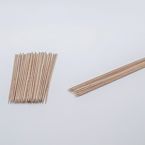 Palillos de bambú Clear Stream de 20 cm de largo para barbacoa, frutas, hot pot, oden, accesorios de cocina sin gluten - Product Image 3