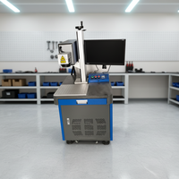 Machine de marquage laser à diode à refroidissement par air 3W/5W/10W, personnalisée, fournie directement par l'usine, nouvelle génération verte/UV, compatible DXF/AI, prix abordable