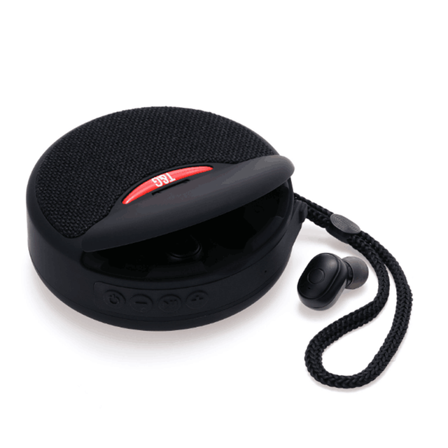 Wholesale TG808 New  Wireless Speaker Earphone Trending Mini Outdoor Tws 2 in 1 Speaker