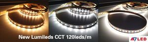 USB 2835 LED Strip ánh sáng cao lumens ra90 + Đầu ra 16.4ft Tủ chiếu sáng 120LED 2700-6500K phạm vi màu cuttable DC24V - Product Image 6