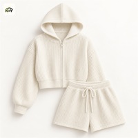 Cardigan à capuche en laine gaufrée 3D authentique pour femme, manches longues, infroissable, coupe classique, idéal pour la maison