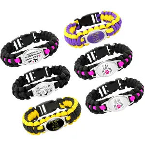 Strong personalized paracord bracelet For Fabrication Possibilities 