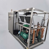 Grote capaciteit automatische elektrische verwarmingsmotorpomp vacuümvriesdroger voor voedselverwerking, conservering van fruit/vlees/groenten